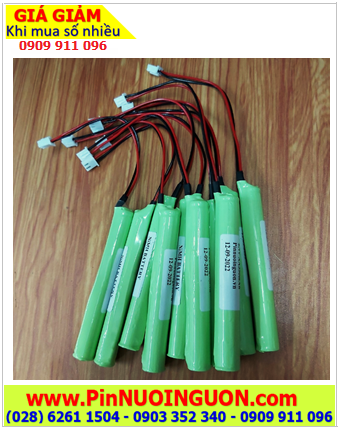 Pin đèn Exit thoát hiểm 2.4v AAA800mAh, Pin đèn sự cố khẩn cấp 2.4v AAA800mAh, Pin đèn PARAGON 2.4v AAA800mAh